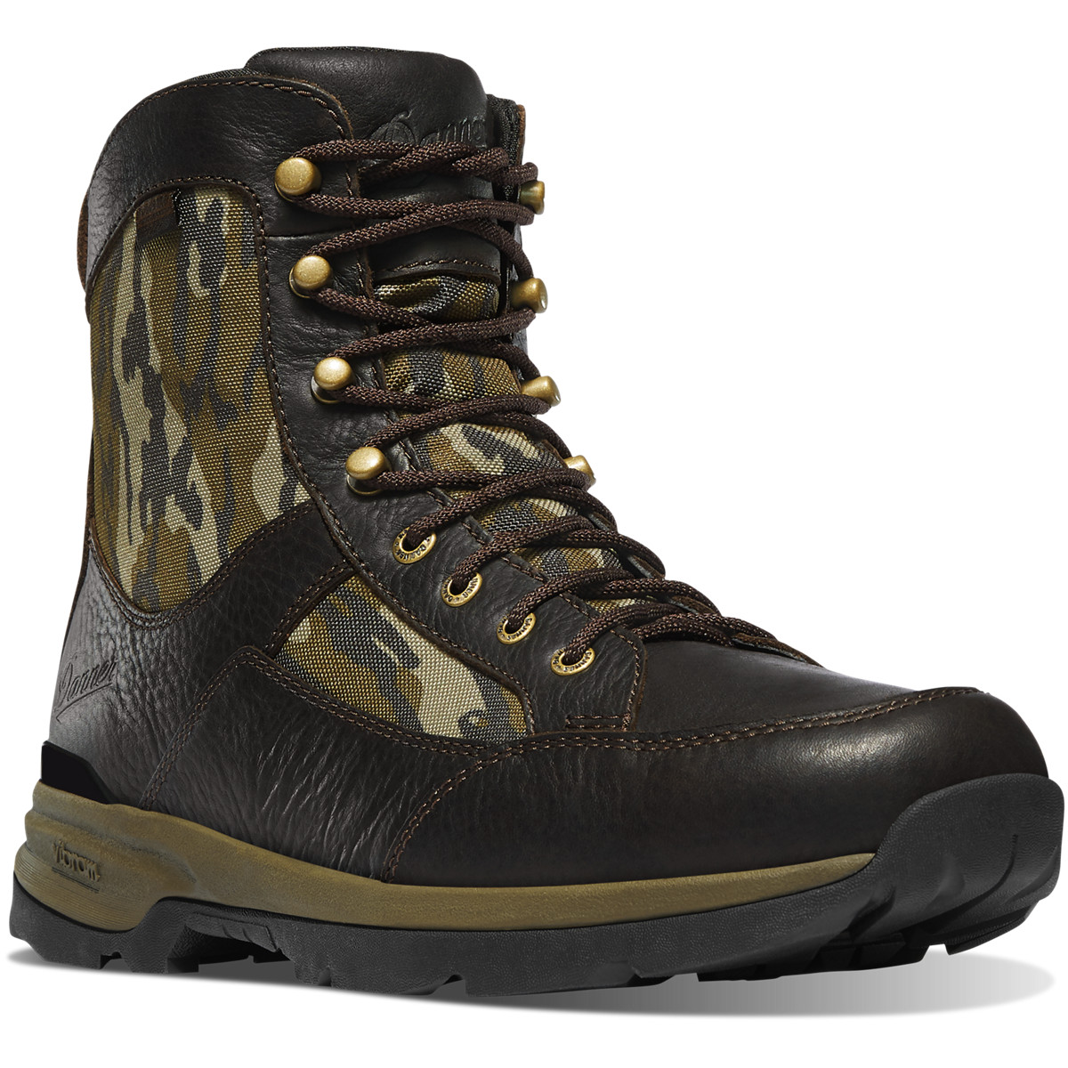 Botas De Caza Danner Hombre Mexico - Recurve Negros/Camuflados - XVWZS4708